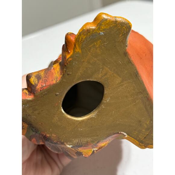 Vintage Hand Painted Ceramic Rooster - Picture 5 of 7